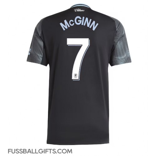 Aston Villa John McGinn #7 Fußballbekleidung Auswärtstrikot 2025-26 Kurzarm